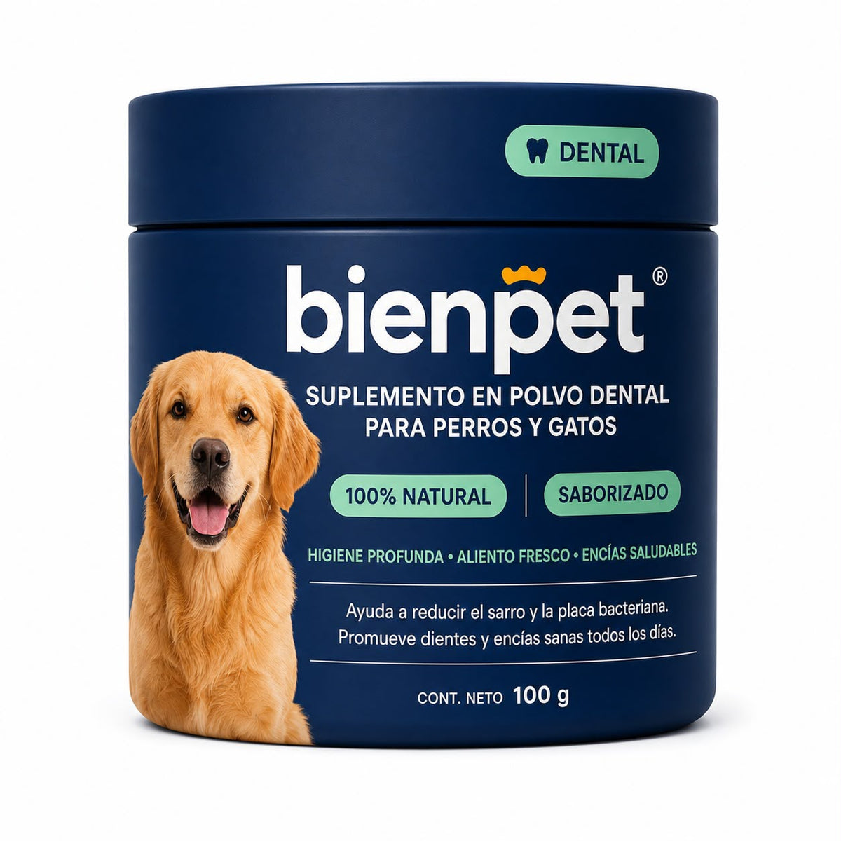 Suplemento Dental en Polvo para perros y gatos